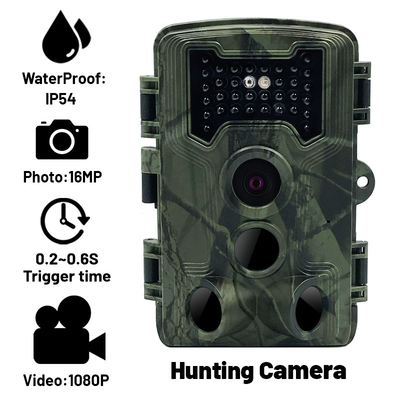Caméra extérieure PR1000 36MP 1080p de traînée d'IP54 HD chassant la surveillance de faune de caméra