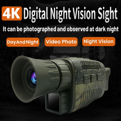 Batterie monoculaire de la vision nocturne 4K 36MP 2000mAH de NV1000C