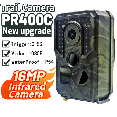 PRO caméra 1080P 16mp de faune de la vision PR400 nocturne chassant les caméras de surveillance