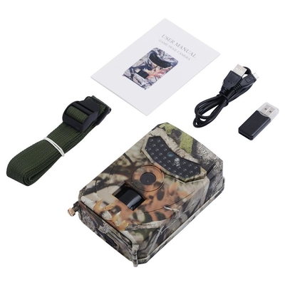 Caméra de traînée de chasse de HD 12MP Outdoor Pr 100 avec la vision nocturne de carte d'écart-type
