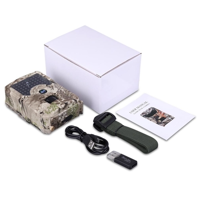 Caméra de surveillance de faune de la vision nocturne 1080p de PR200 Hunter Trail Camera CMOS Hunter Trail Camera 12mp
