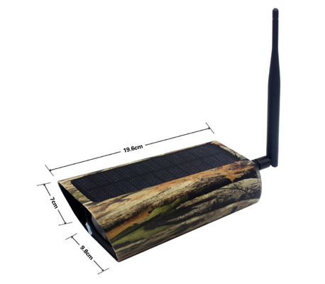 PR500W Wifi chassant la caméra IP65 850nm sans fil LED 1080P solaire