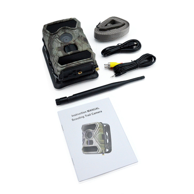 S880G 3G chassant smtp 3G de la caméra 12MP de traînée avec des lumières de l'appli 56pcs 940nm IR de téléphone