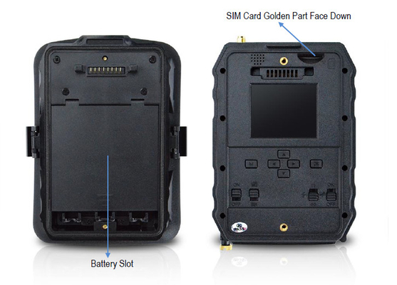 S880G 3G chassant smtp 3G de la caméra 12MP de traînée avec des lumières de l'appli 56pcs 940nm IR de téléphone