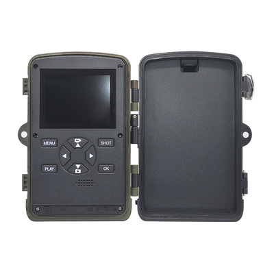 2,4 radio extérieure de caméra de faune de la caméra 46pcs 940nm 16MP 1080P de chasse de l'affichage à cristaux liquides HD de pouce