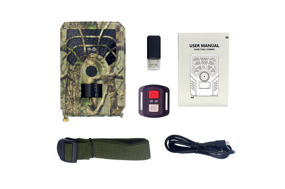 Radio de la caméra PIR 24mp 1080P 15M Outdoor Game Camera de chasse de PR300A WiFi