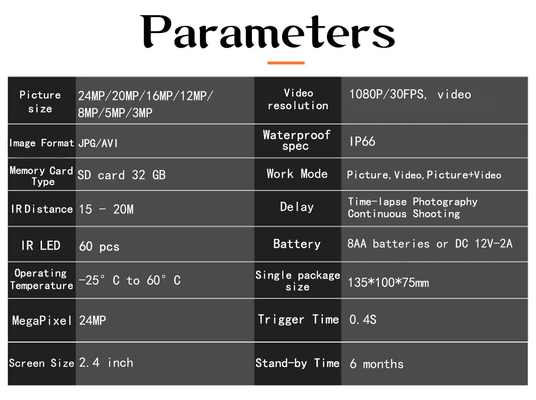 Énergie solaire 4G CMOS LTE de caméra mobile de la traînée 4.8CS