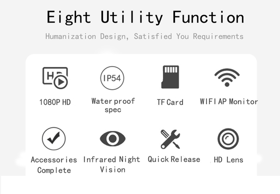 APPLI sans fil de la caméra i1296P IP54 Warterproof PIR de chasse de PR300C WIFI