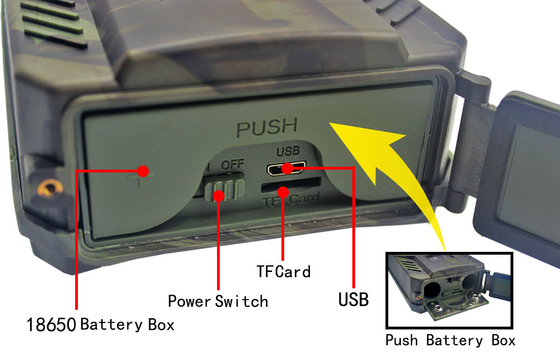 Caméra de traînée de la haute définition de PR300C Hunter Trail Camera 8MP Outdoor 720P IP54