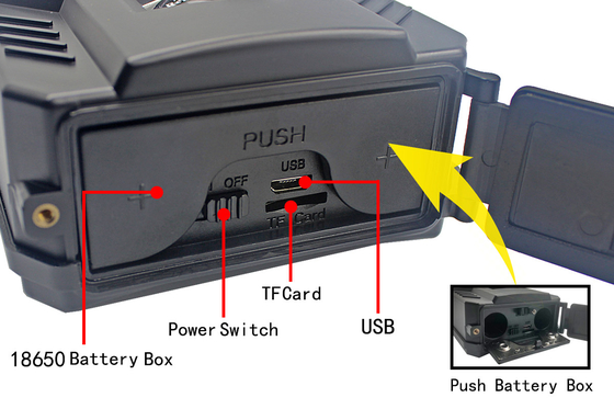 Caméra de chasse de vision nocturne de PR200B Hunter Trail Camera 1080P 30FPS