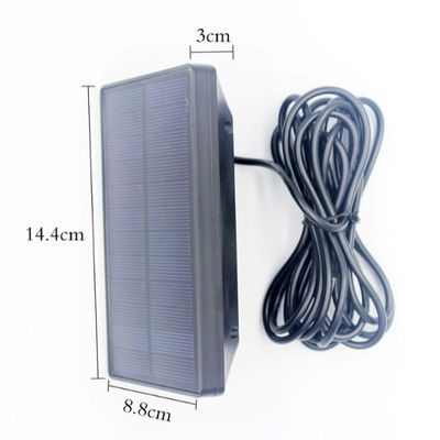 IP54 panneau solaire de caméra de chasse de la boussole 1.6W 9v avec la batterie