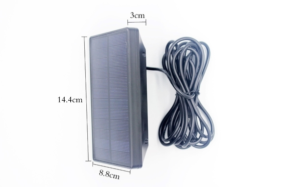 Accessoire de caméra de batterie du panneau 2400mAH d'énergie solaire d'IP54 9V 16w